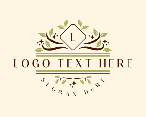 Diner - Nature Foliage Leaf logo design