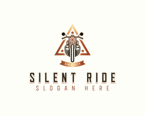 Motorbike Riding Tour logo design