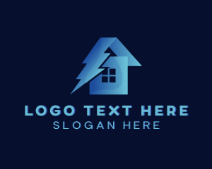 Home - Home Electricity Power logo design