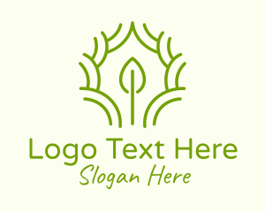 Conservationist - Plant Nature Conservation logo design