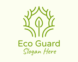 Conservationist - Plant Nature Conservation logo design