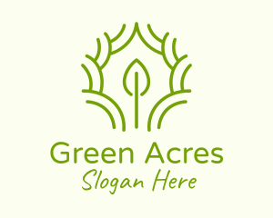 Agriculturist - Plant Nature Conservation logo design