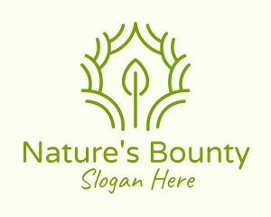 Plant Nature Conservation logo design