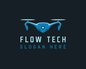  Camera Drone Tech logo design