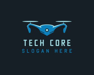  Camera Drone Tech logo design