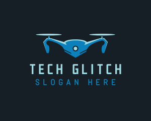  Camera Drone Tech logo design