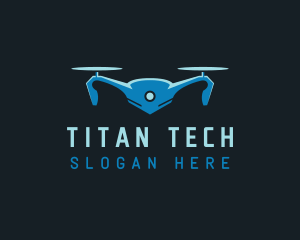  Camera Drone Tech logo design