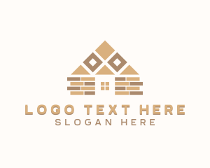 Interior - Tile Flooring Pavement logo design