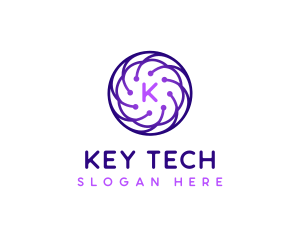 Tech Company Cyberspace logo design