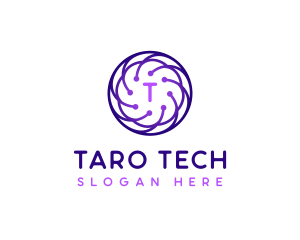 Tech Company Cyberspace logo design