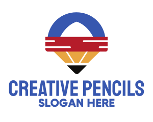 Pencil Locator App logo design