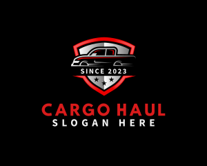 Automotive Garage Pickup logo design