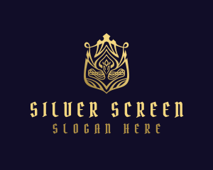Clan - Luxury Golden Shield logo design