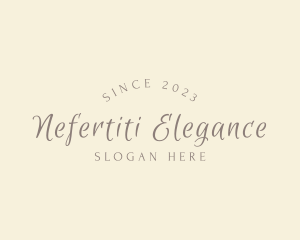 Elegant Wedding Business logo design