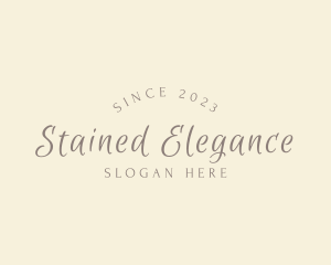 Elegant Wedding Business logo design