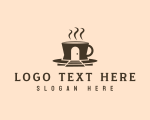 Cafe Coffee House logo design