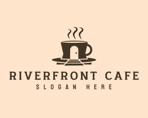 Cafe Coffee House logo design