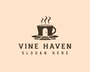 Cafe Coffee House logo design