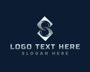 Steelwork - Modern Business Letter S logo design