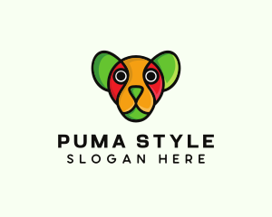 Puma Animal Zoo logo design