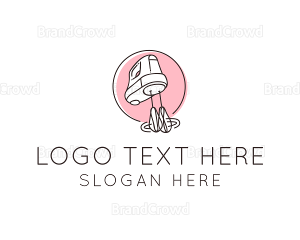 Hand Mixer Bakery Logo