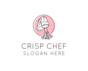 Hand Mixer Bakery logo design