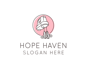 Pastry Shop - Hand Mixer Bakery logo design