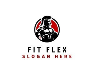 Gym - Spartan Fitness Gym logo design