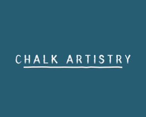 Grunge Chalk Brand logo design