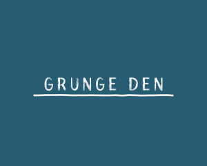 Grunge Chalk Brand logo design