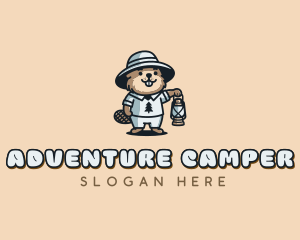 Camper - Beaver Scout Camper logo design