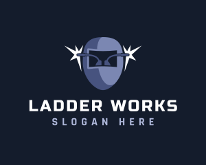 Welding Helmet Repair logo design