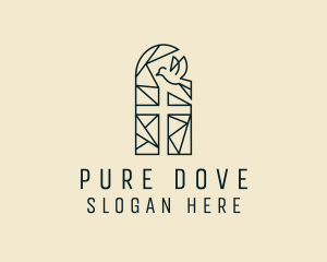 Dove - Dove Cross Christian logo design