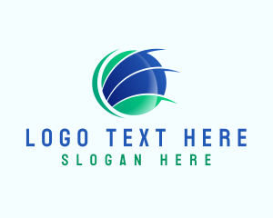 Telecommunications - Global Startup Business logo design
