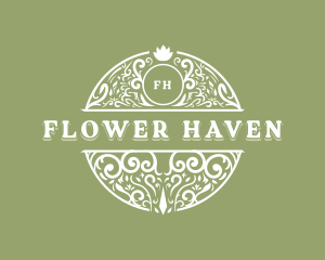 Lotus Flower Garden logo design