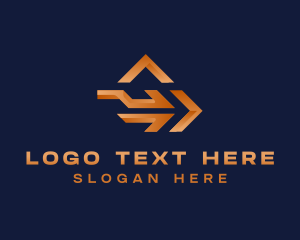 Logistics - Arrow Logistics Express logo design