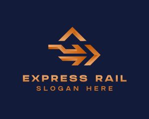 Arrow Logistics Express logo design