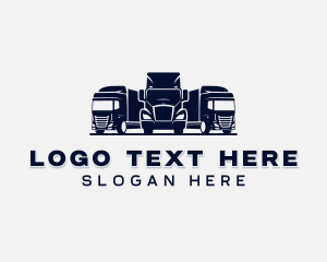 Transportation - Delivery Transportation Truck logo design