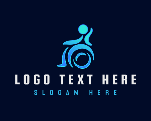 Assistance - Wheelchair Clinic Therapy logo design