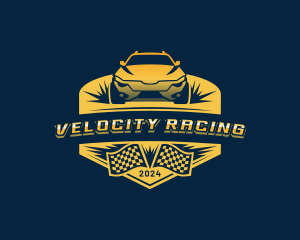 Automotive Car Racing logo design