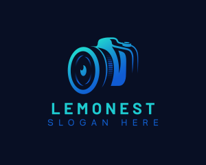 Production - Camera Photographer Lens logo design