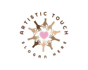 Creative Helping Hands logo design