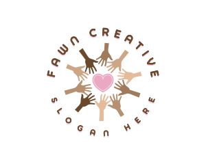 Creative Helping Hands logo design