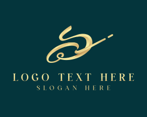 Firm - Signature Artist Letter S logo design