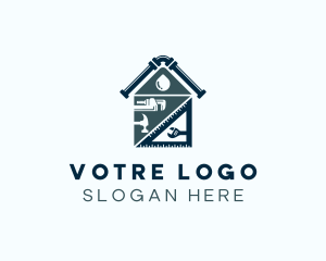 Residential Handyman Repair logo design