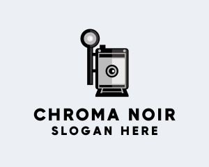  Retro Photography Camera Flash logo design