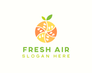 Citrus Fruit Harvest logo design