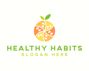 Citrus Fruit Harvest logo design