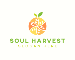 Citrus Fruit Harvest logo design