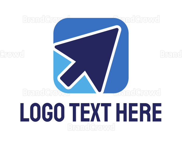 Blue Cursor Application Logo